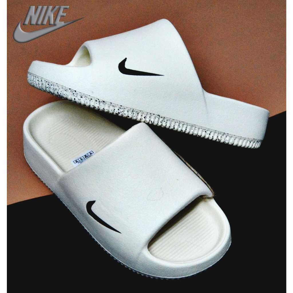 Chính hãng dép đúc Calm Slide full size nam nữ, đế cao su EVA 2 màu chấm sơn siêu nhẹ, mẫu mới hot trend 2023