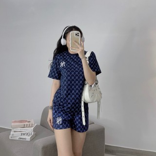 Set Bộ NY MLB  họa tiết màu siêu xinh. Chất cotton 100% cao cấp, mềm, mịn, mát, không xù
