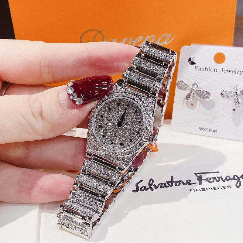 Đồng hồ nữ Davena D61691 Silver