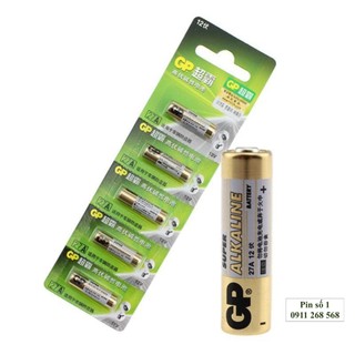 Pin 12v a27 gp ultra vỉ 5 viên dùng chìa khoá ô tô