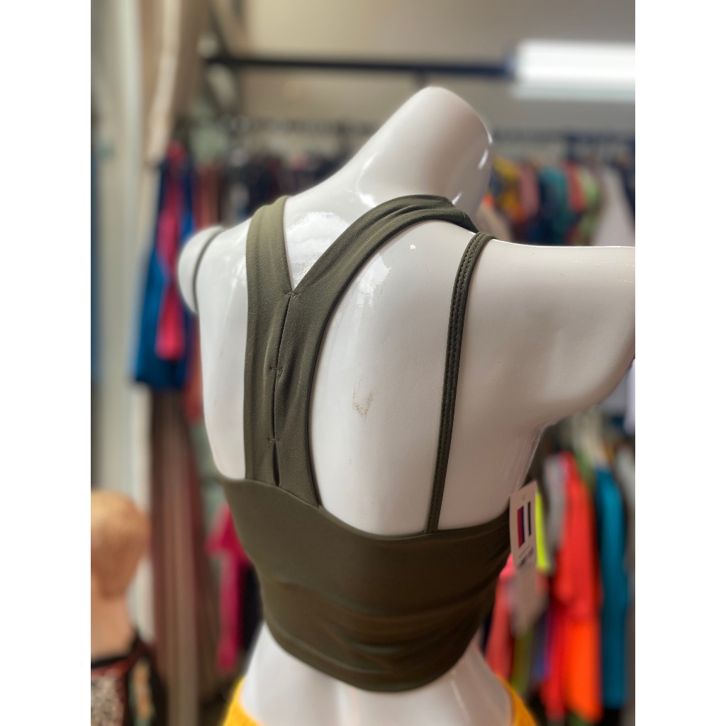 Áo bra hai dây chất thun lạnh cao cấp- Áo bra tập Gym/Yoga nữ