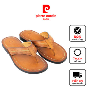 [Voucher giảm 10%] Dép Nam Cao Cấp Pierre Cardin PCMFWL 142 - Vàng Gold
