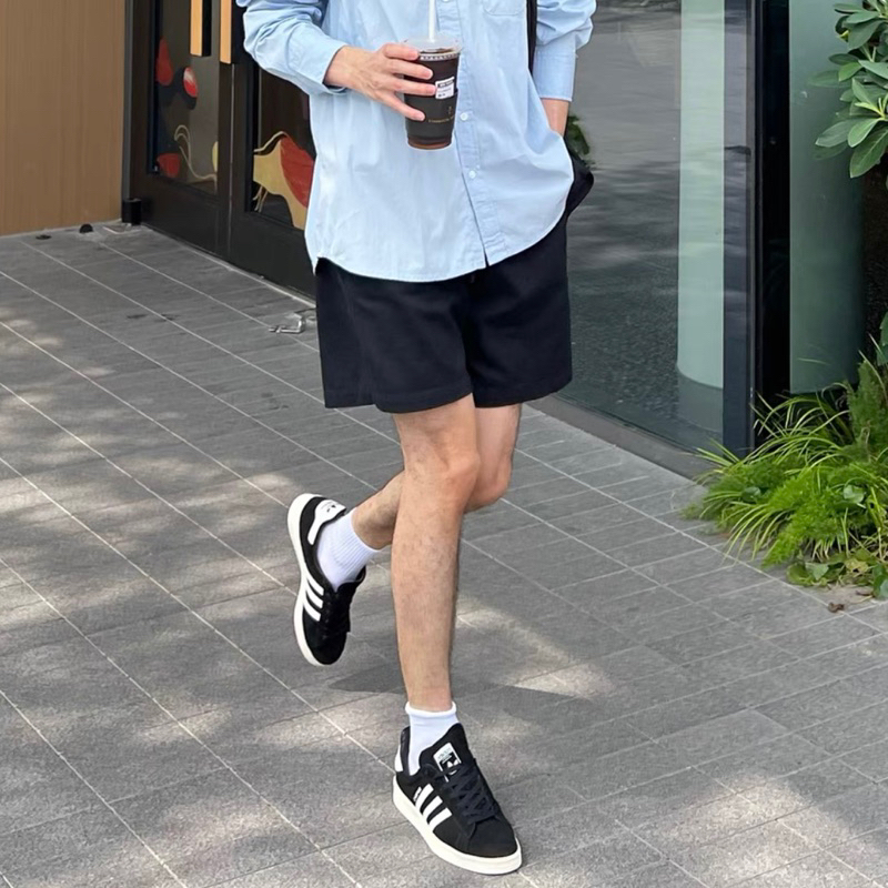 Short Kaki Unisex Basic