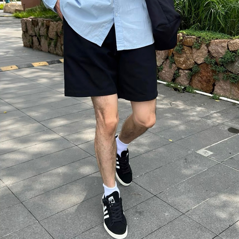 Short Kaki Unisex Basic
