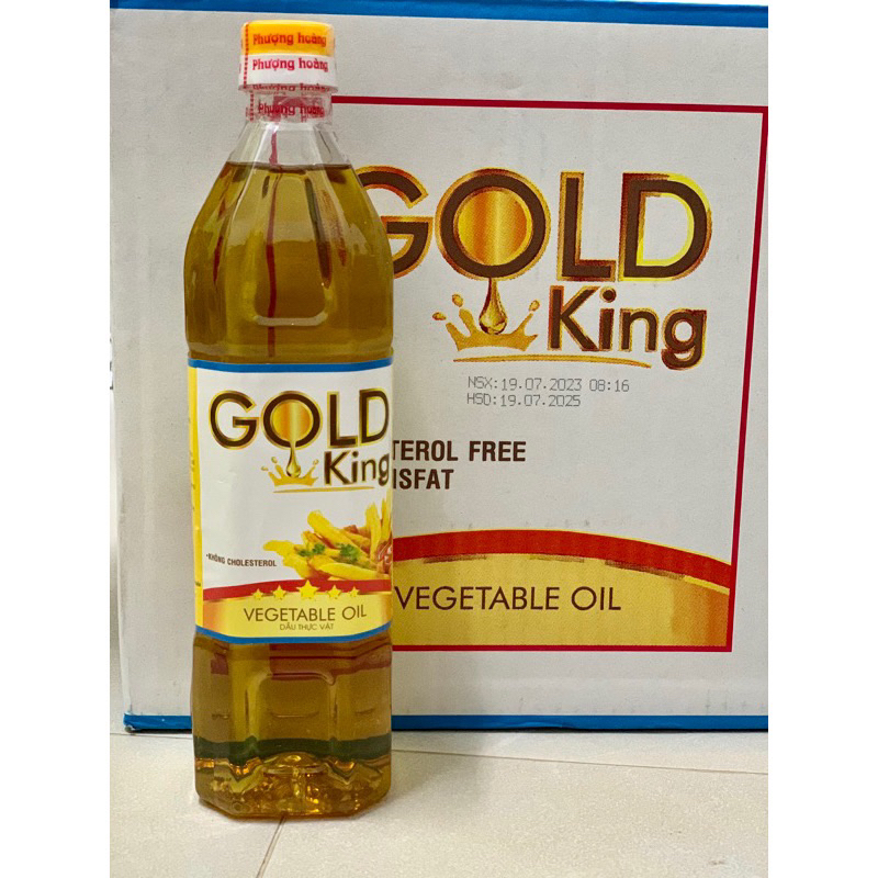 DẦU THỰC VẬT GOLD KING 900ml SIÊU TIẾT KIỆM