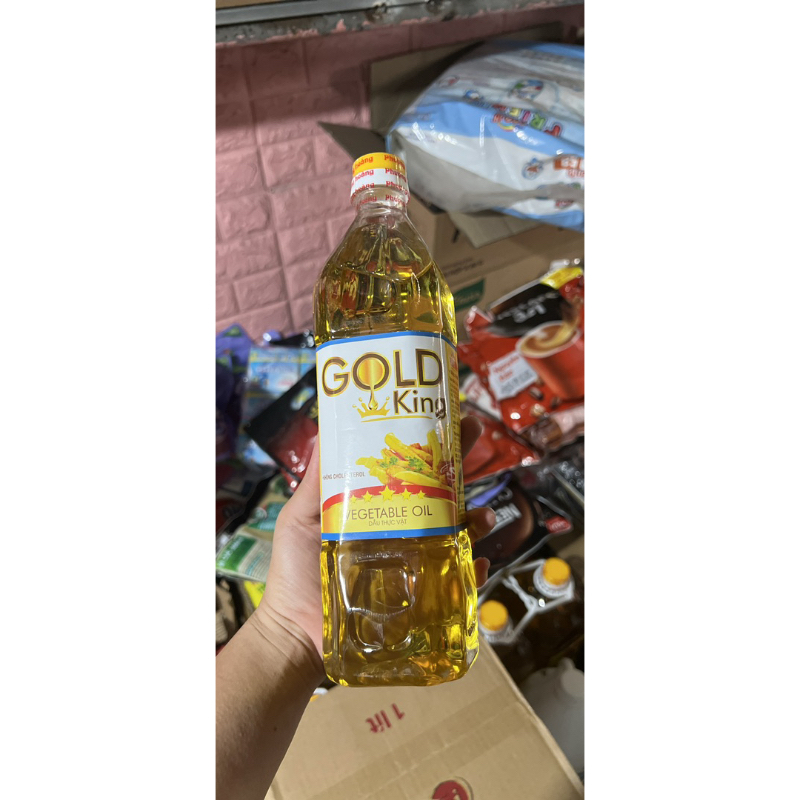 DẦU THỰC VẬT GOLD KING 900ml SIÊU TIẾT KIỆM