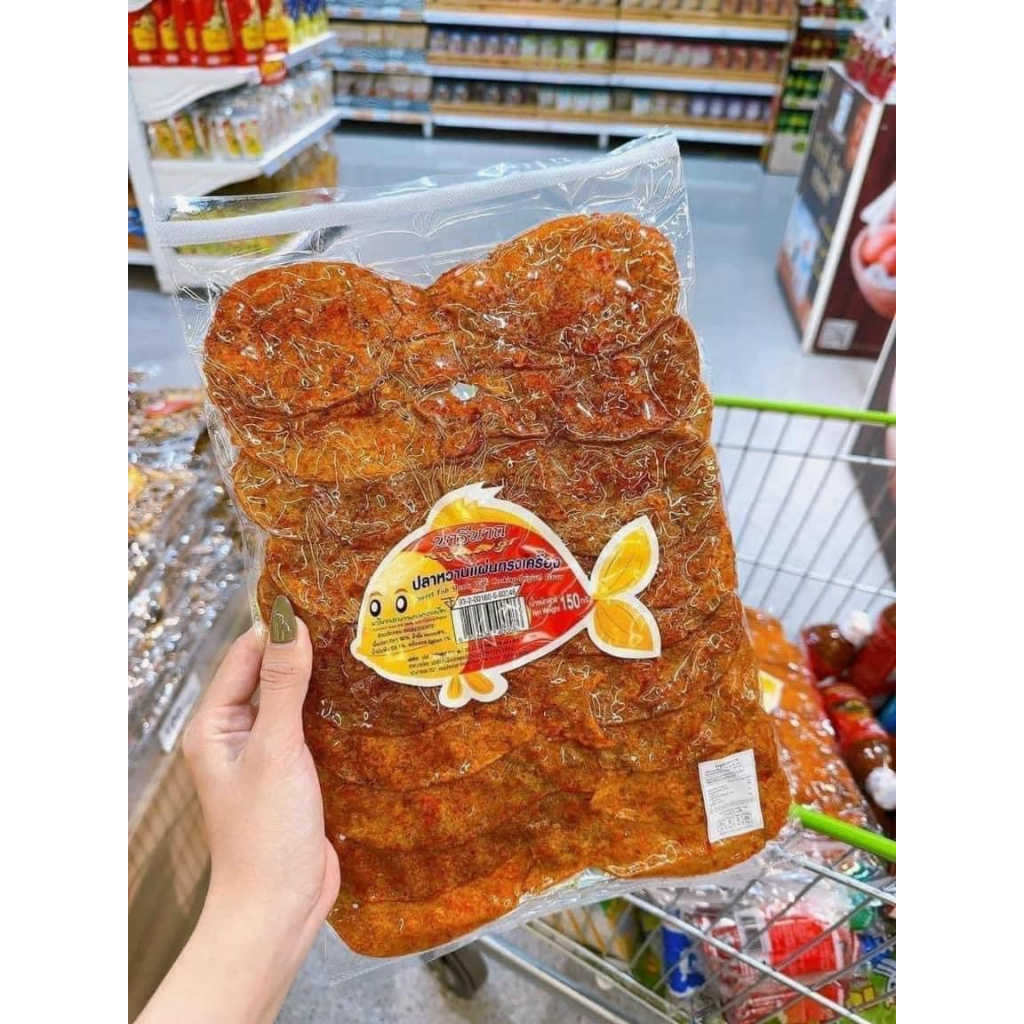 Khô cá tẩm vị hàng chuẩn Thái Lan 150 gram