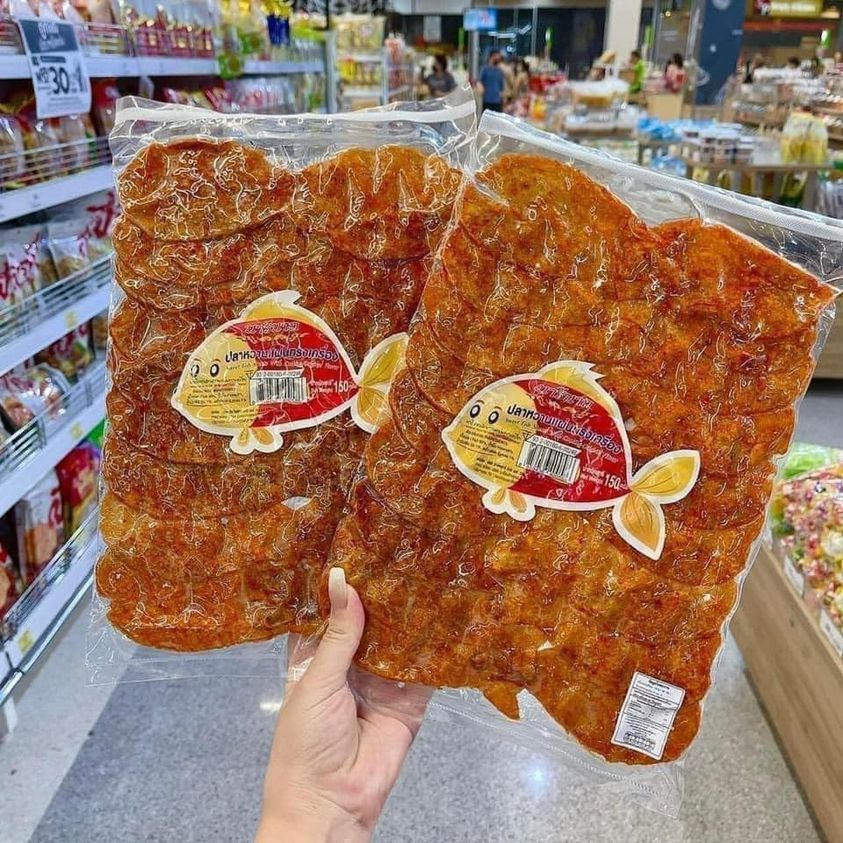 Khô cá tẩm vị hàng chuẩn Thái Lan 150 gram
