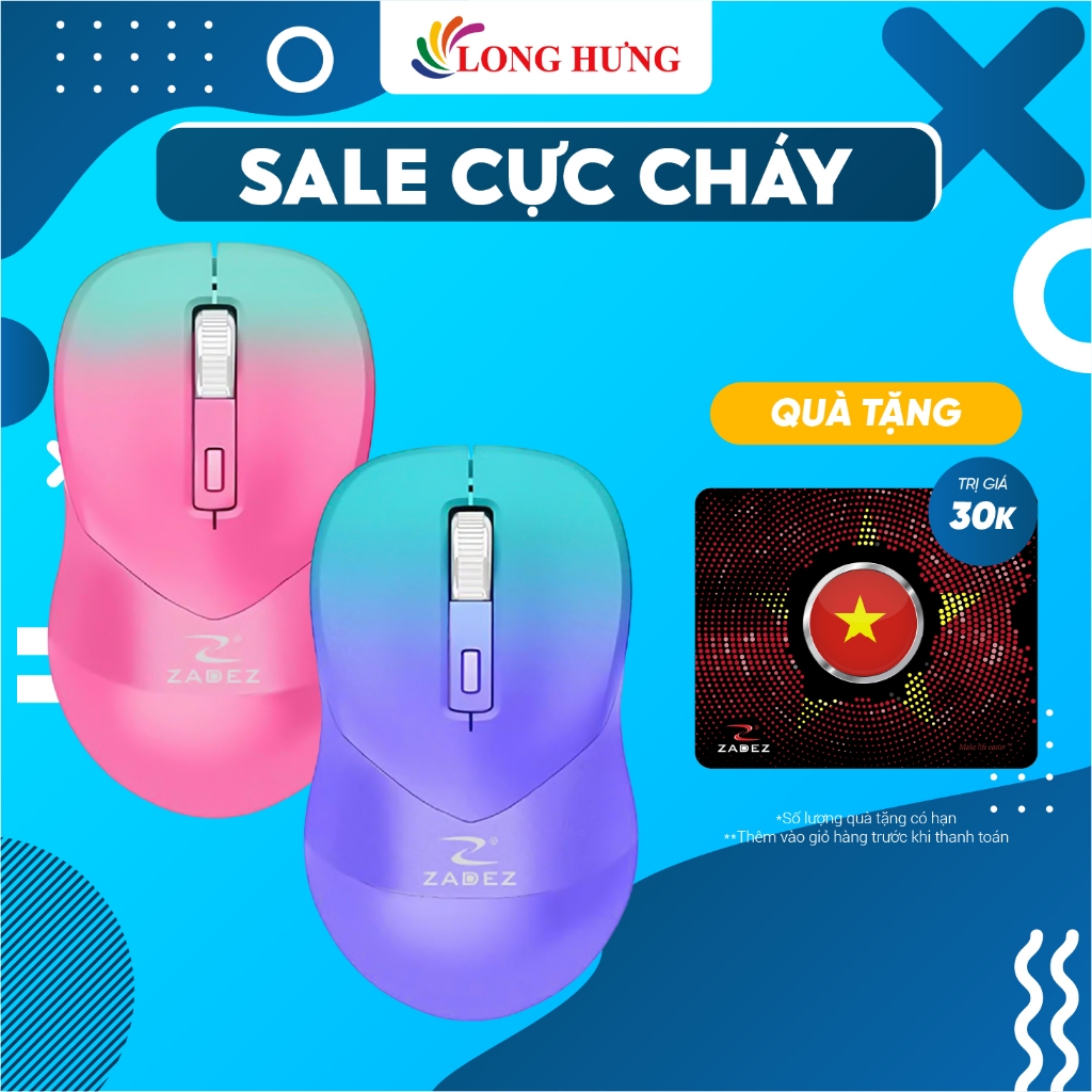 Chuột không dây Zadez M-381 - Hàng chính hãng