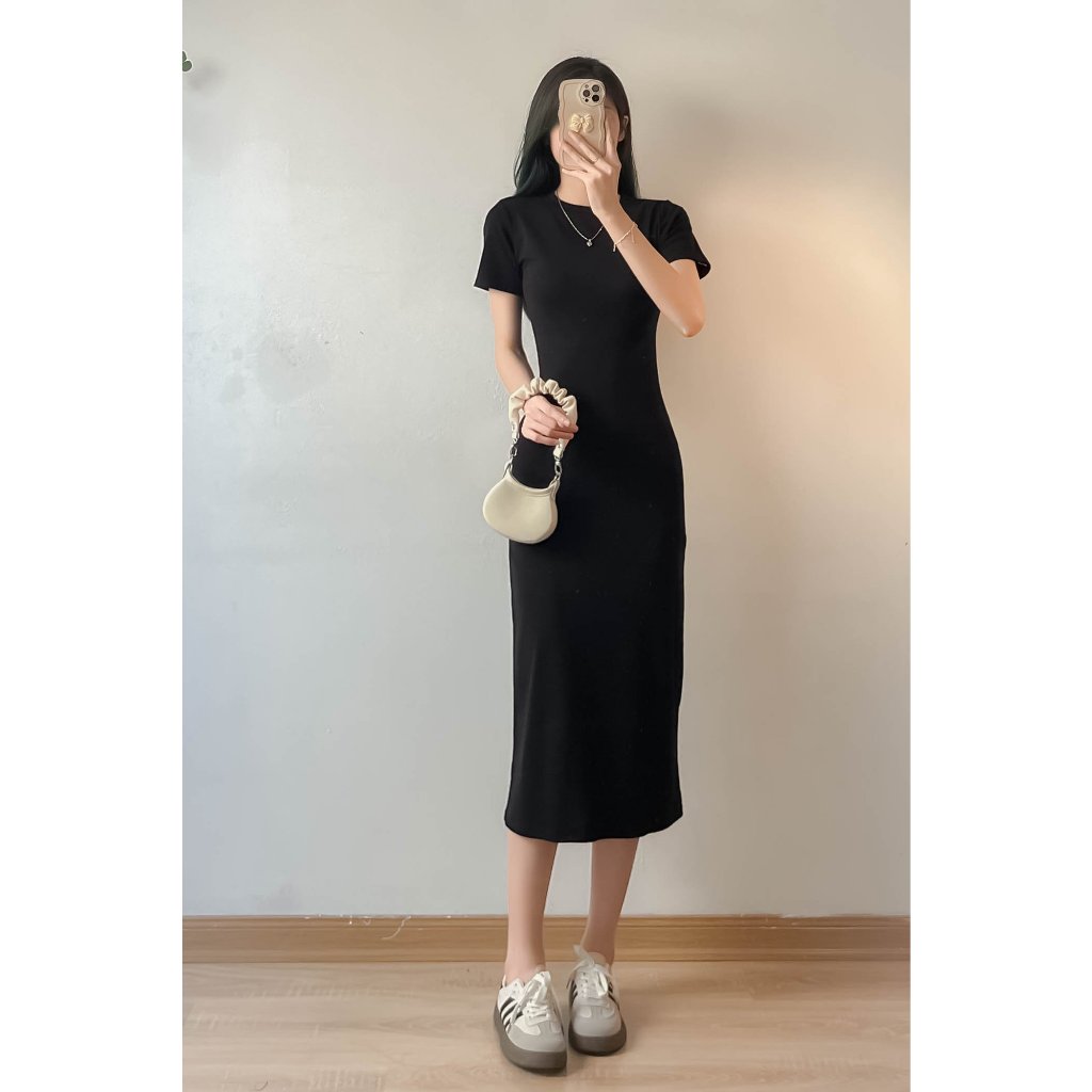 Váy body dáng dài co dãn 4 chiều - Retrostyle- Vaybodydangsuong257_P7K4