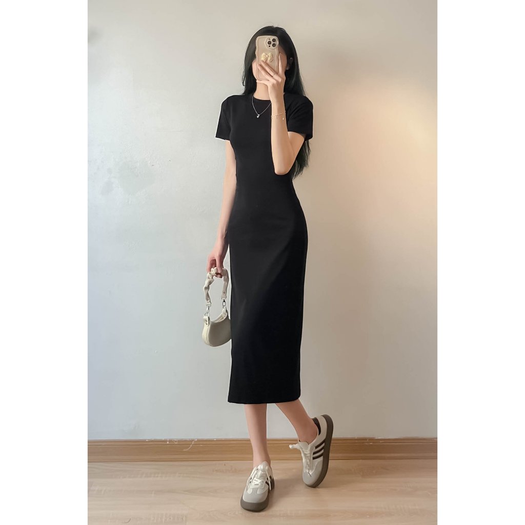 Váy body dáng dài co dãn 4 chiều - Retrostyle- Vaybodydangsuong257_P7K4