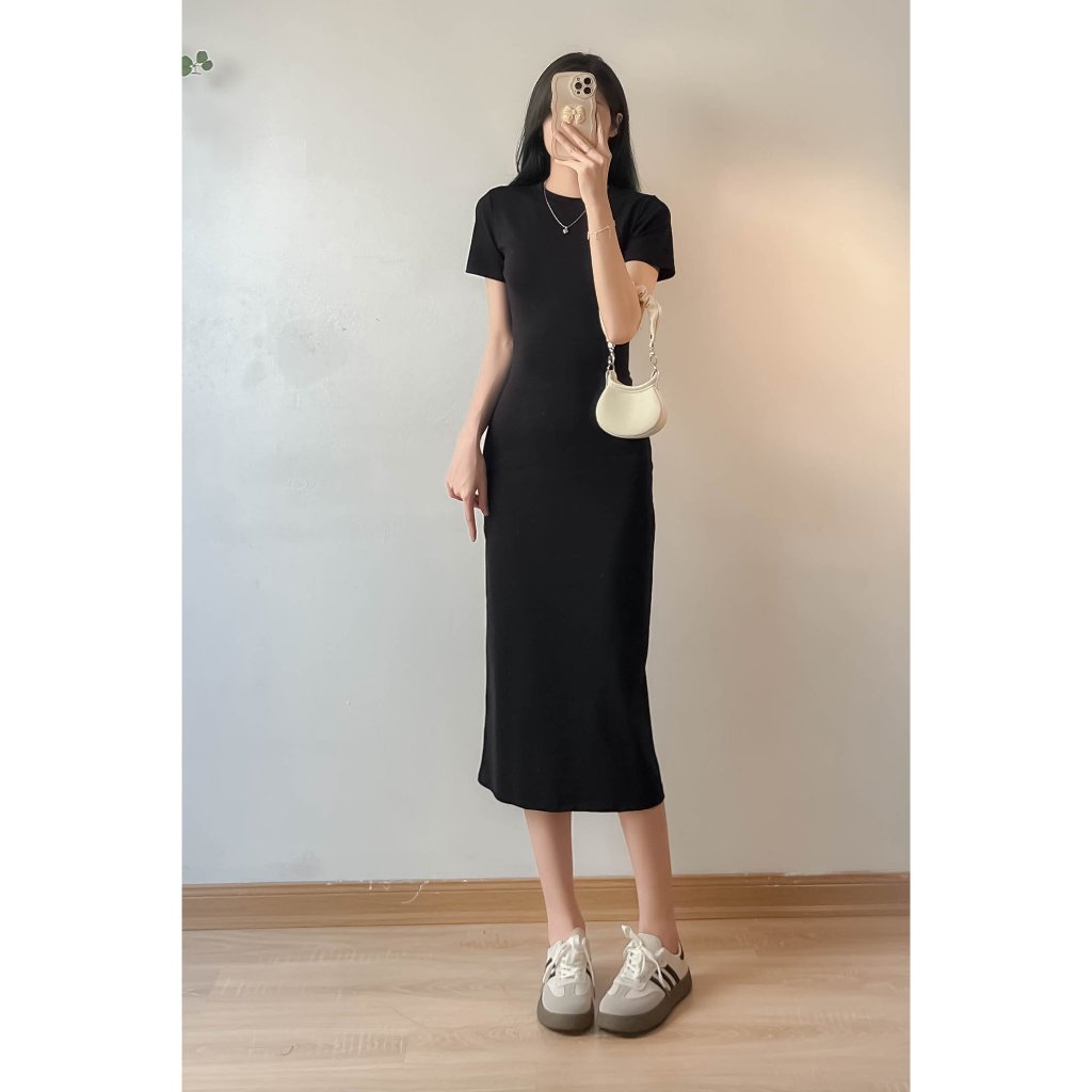 Váy body dáng dài co dãn 4 chiều - Retrostyle- Vaybodydangsuong257_P7K4