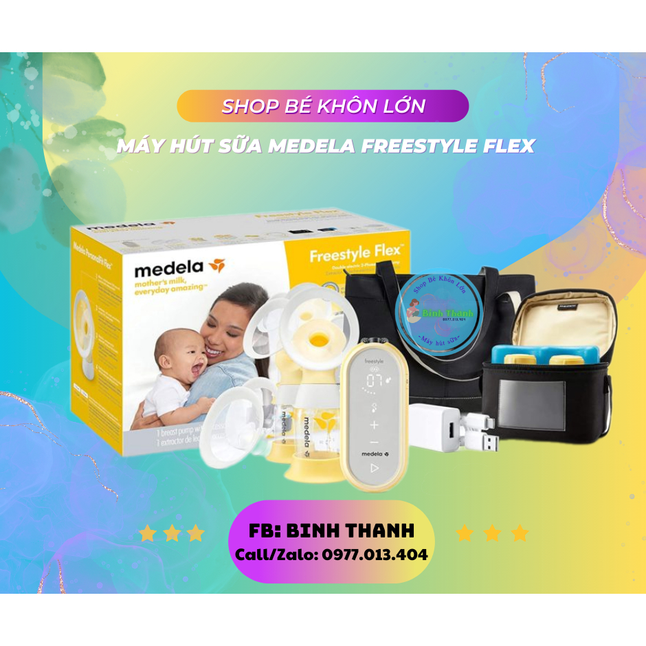 Máy hút sữa Medela Freestyle Flex New seal Bh 12th