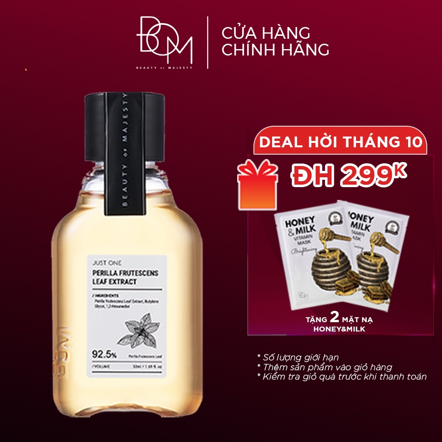 Nước Cân Bằng BOM Just One Tía tô 50ml