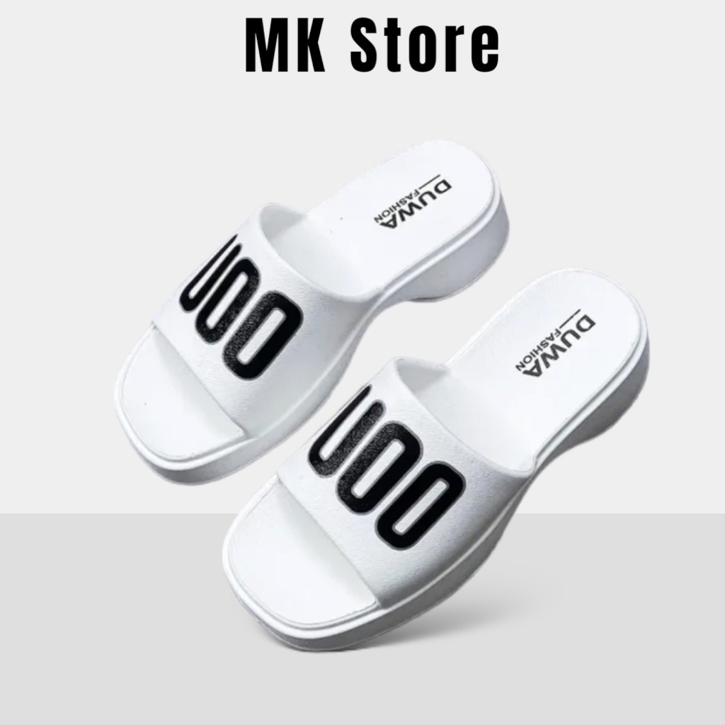 Dép bánh mì quai ngang chũ U00 đế đúc độn 3cm tăng chiều cao đi biển chống nước siêu nhẹ - DL226