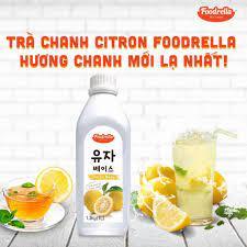 Mứt chanh vàng cô đặc - Foodrella Citron Puree (Chanh vàng) 1.3kg