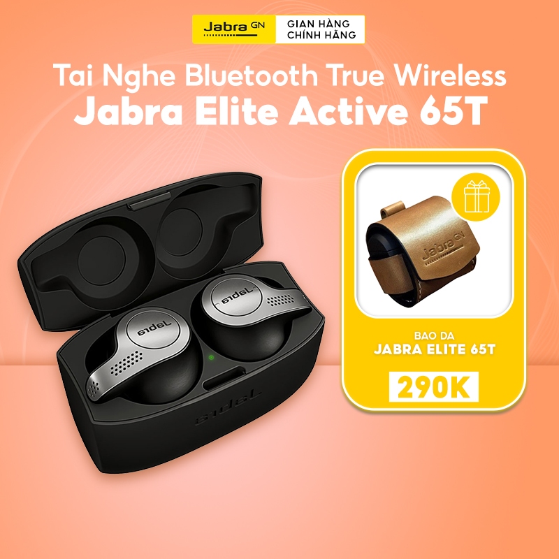 Tai Nghe Bluetooth True Wireless Jabra Elite Active 65T (Màu ngẫu nhiên) - Hàng Chính Hãng