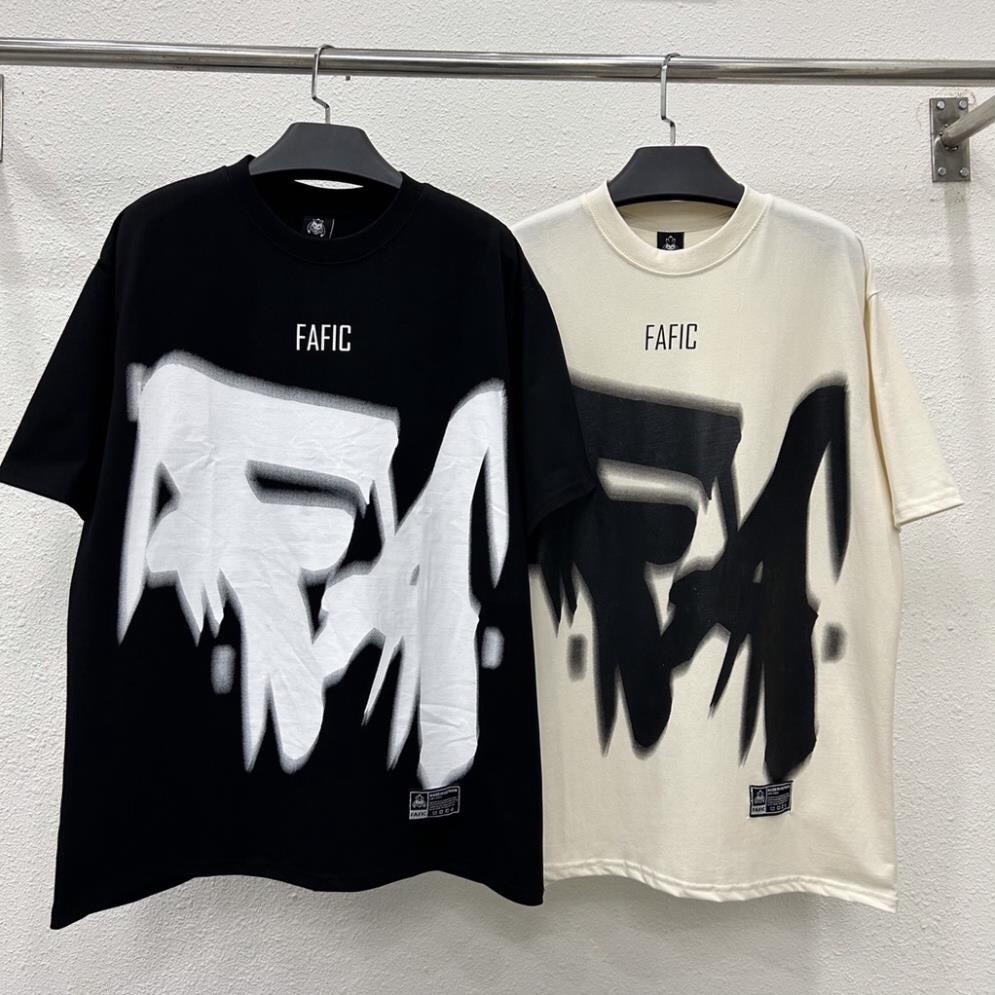 Áo thun Fafic in chữ FA Big logo áo thun local brand unisex chất cotton cao cấp Fafic Studio ANDY.CLOTHING