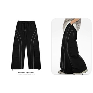 Quần Dù NOCTURNAL ParaPants Ống Rộng Túi Hộp Unisex Nam Nữ Local Brand