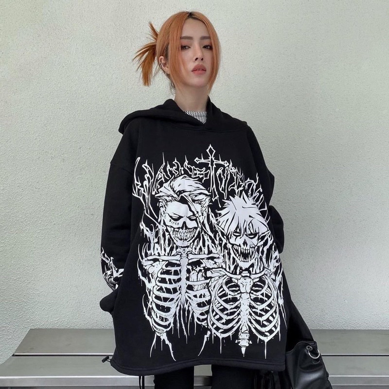 Áo hoodie vah nurse devil in hình siêu hot , nam nữ mặc đẹp