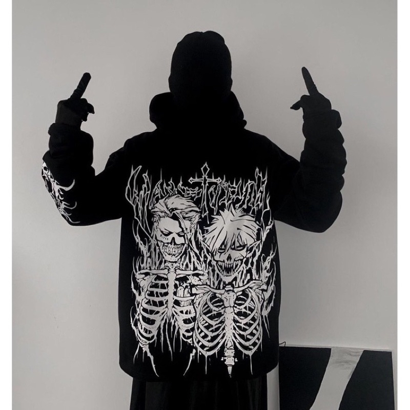 Áo hoodie vah nurse devil in hình siêu hot , nam nữ mặc đẹp