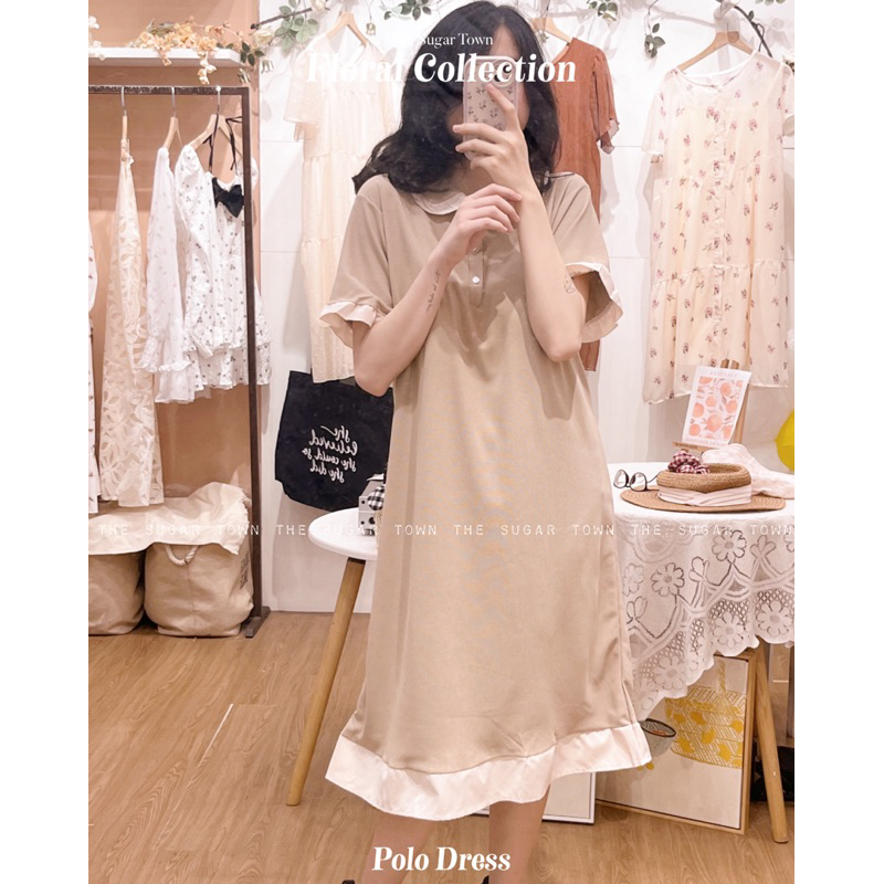 Váy sơ mi Polo Dress SugarTown