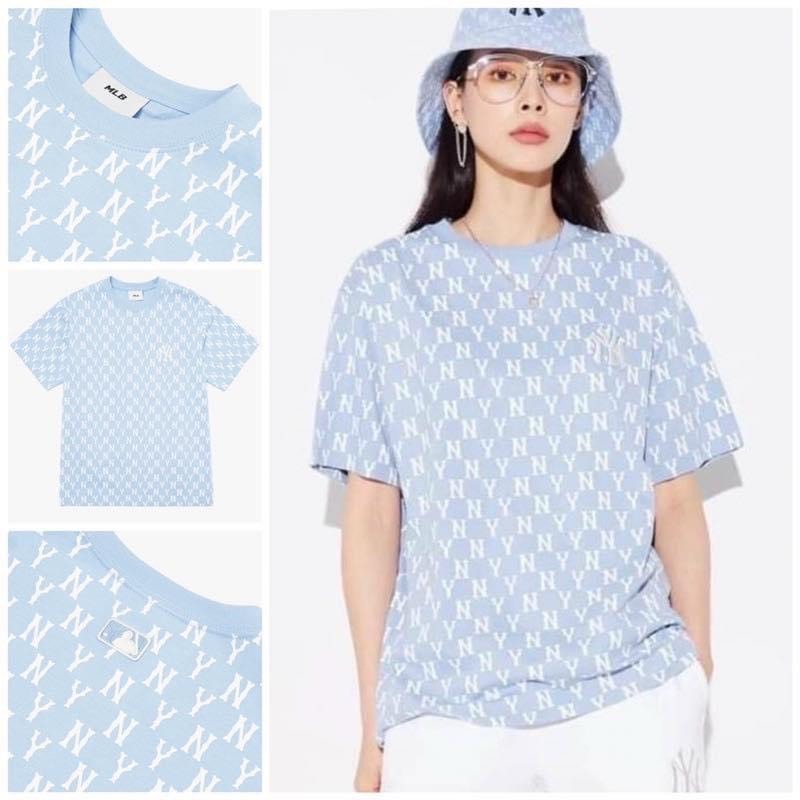 Áo thun MLB phông cotton cổ tròn, tay ngắn, mềm mịn , thấm mồ hôi.