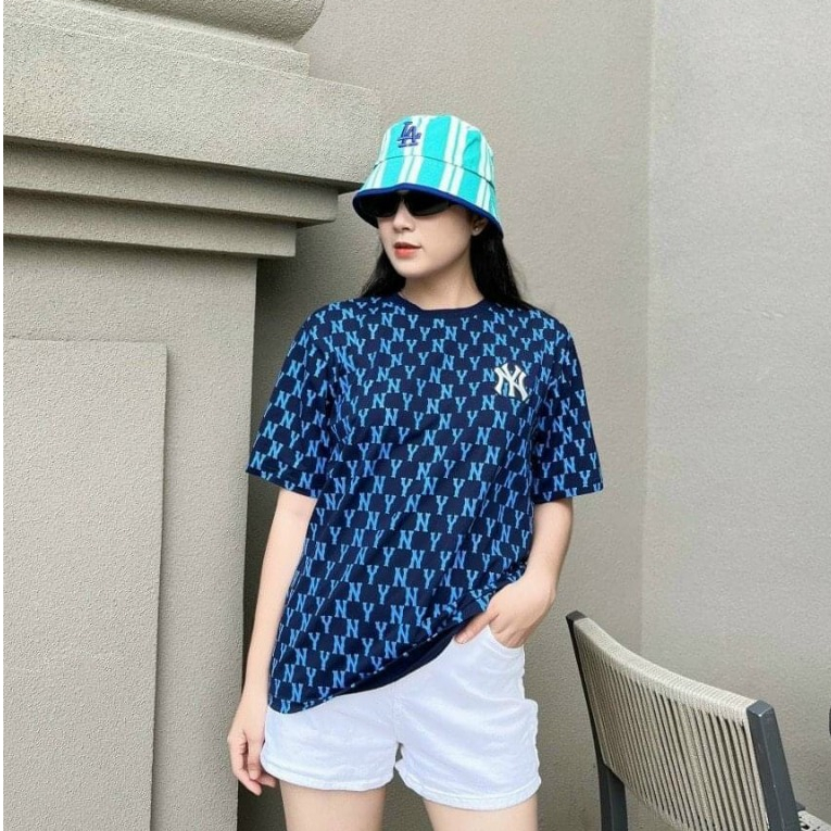 Áo thun MLB phông cotton cổ tròn, tay ngắn, mềm mịn , thấm mồ hôi.