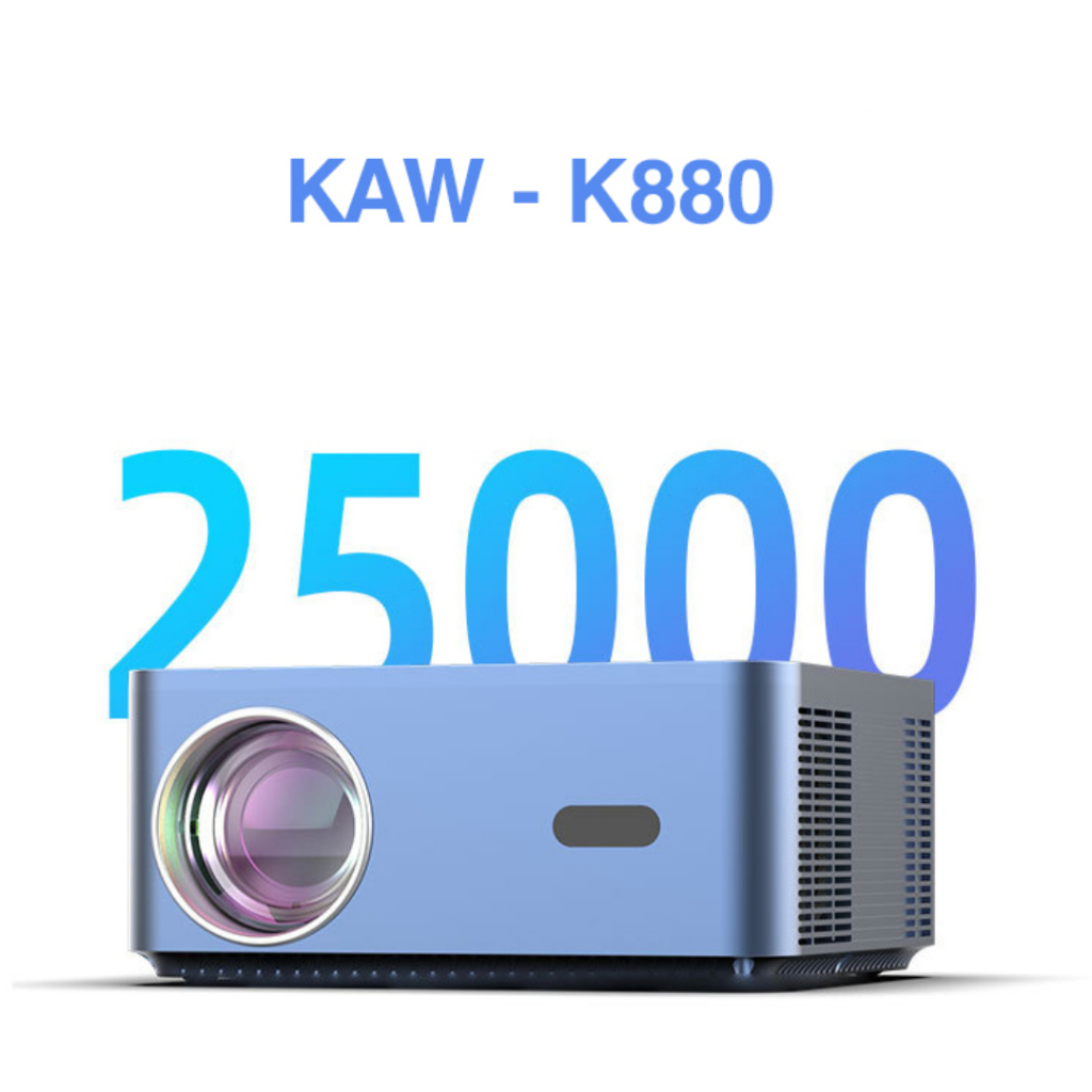 Máy Chiếu Mini KAW K880/K850 Hệ Điều Hành Android, Kết nối máy tính, điện thoại, Full HD 1080 - BH 12 tháng