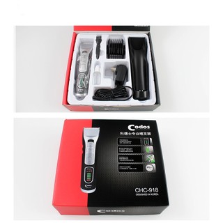 Tông đơ cắt tóc Codos CHC-918 cao cấp.