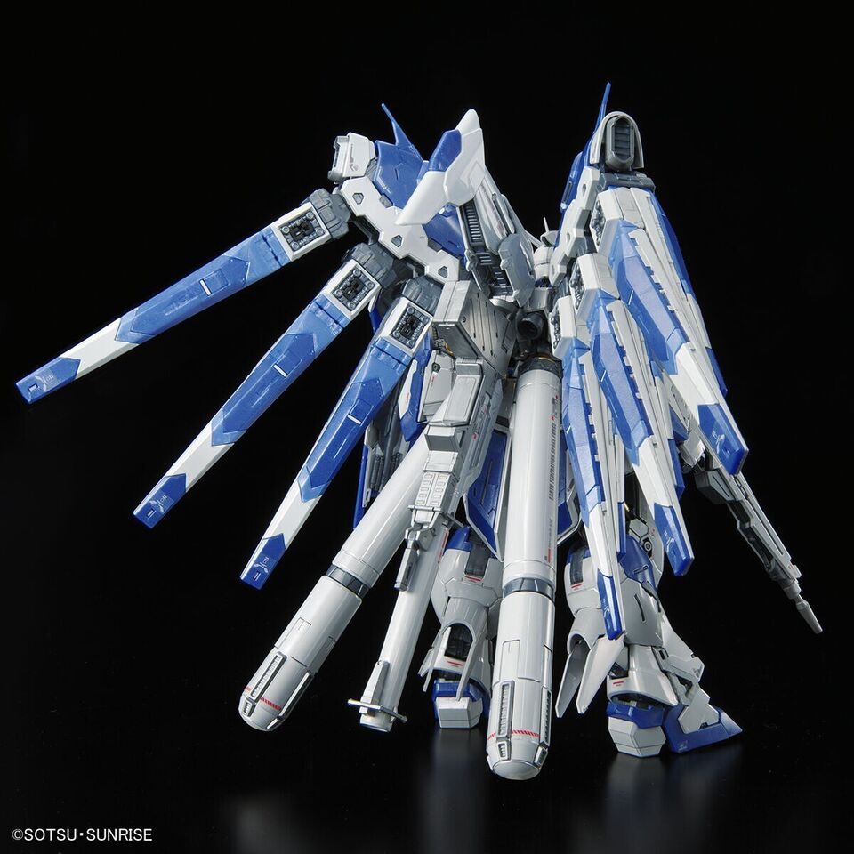 Mô hình lắp ráp Bandai Gunpla RG 1/144 Hi nu Gundam Titanium Finish