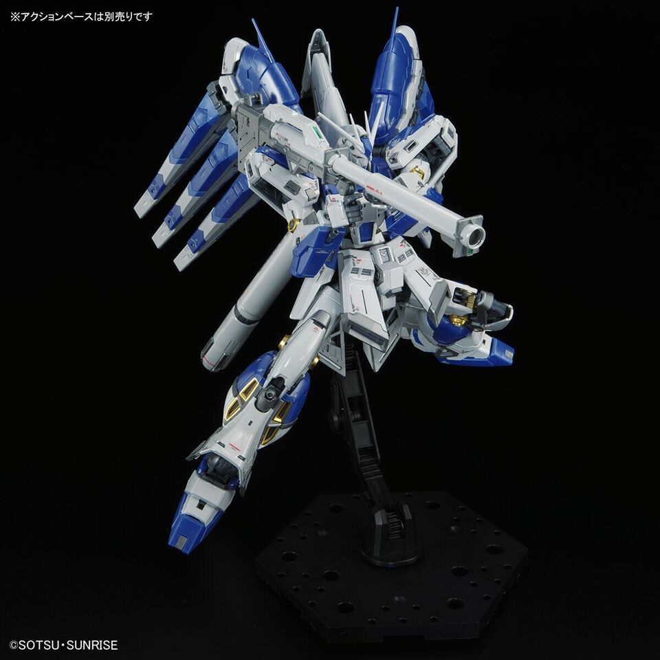 Mô hình lắp ráp Bandai Gunpla RG 1/144 Hi nu Gundam Titanium Finish
