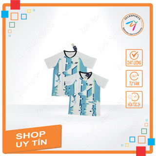 Áo cầu lông yonex 4008 xanh