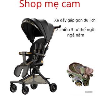 Xe Đẩy Gâp Gọn Cho Bé. Xe đẩy gấp gọn 2 tư thế 3 chiều Cho Bé.