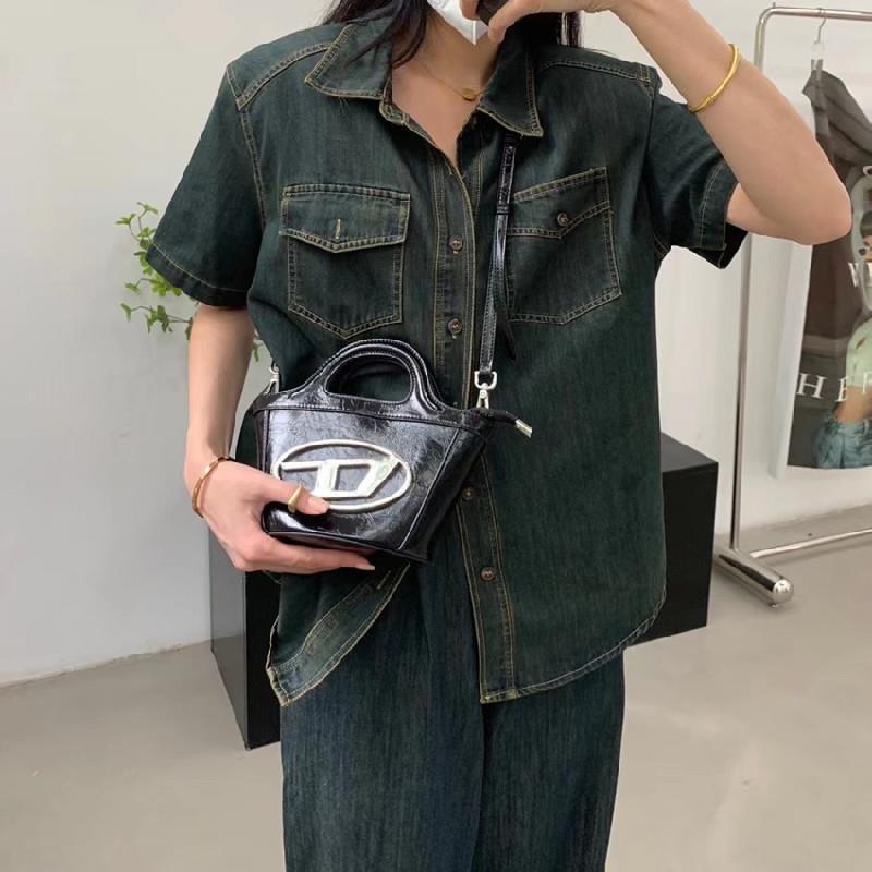 Túi xách nữ, túi đeo chéo thời trang công sở Hàn Quốc đeo chéo hot trend _TÚI QUAI XÁCH CHỮ DDD SIZE 22