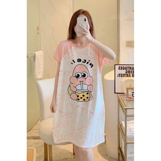 đầm hot girl bigsize, váy mặc nhà tay cộc
