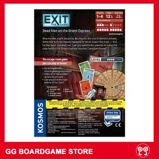Trò chơi Boardgame Exit Dead Man on The Orient Express
