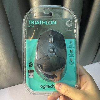 Logitech M720 Triathlon Black - Mouse Bluetooth Optical New seal 100%