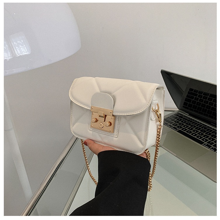 Túi xách nữ, túi đeo chéo thời trang công sở Hàn Quốc đeo chéo hot trend _ TÚI MINI KHÓA MIUU TRẦN TRÁM DÂY KL