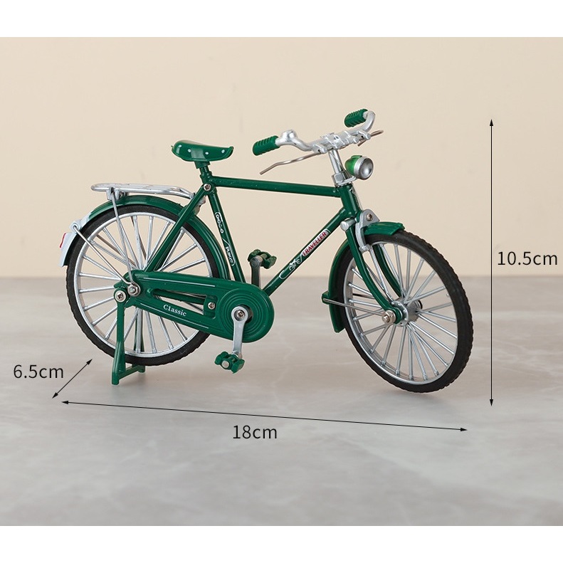 Mô Hình Xe Đạp Mini Phong Cách Retro Dùng Để Trang Trí