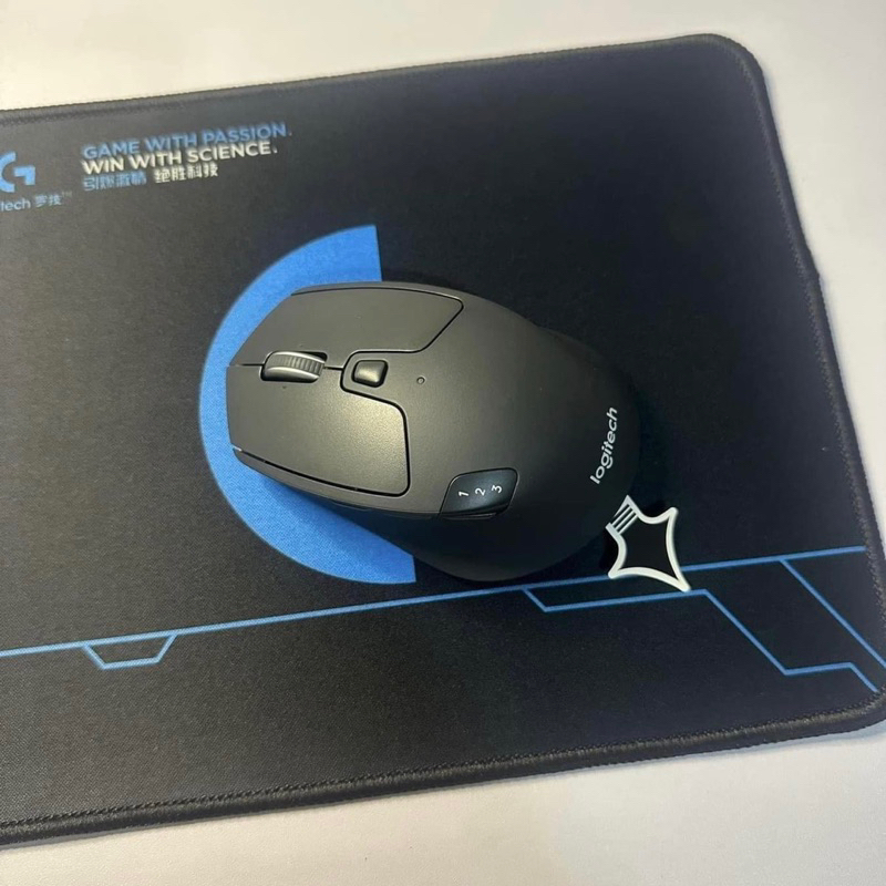 Logitech M720 Triathlon Black - Mouse Bluetooth Optical New seal 100% + Tặng kèm lót di