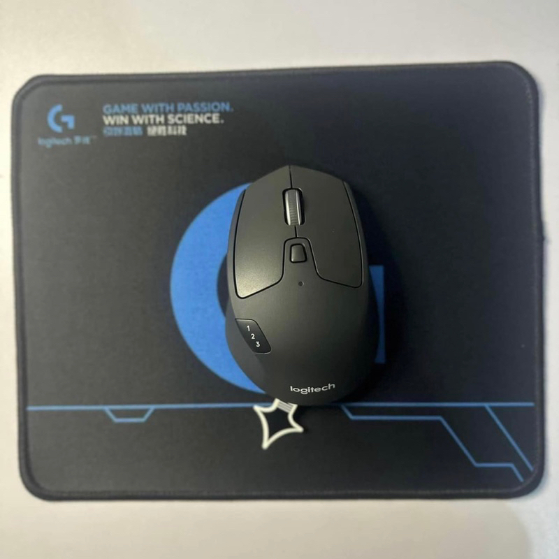 Logitech M720 Triathlon Black - Mouse Bluetooth Optical New seal 100% + Tặng kèm lót di