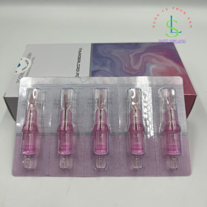 Kim Pen Nano Hồng Siêu Bén , Kim Đạn Loại 1, Kim Pen Thunderlord Phun Xăm Tattoo / linhshop-hn