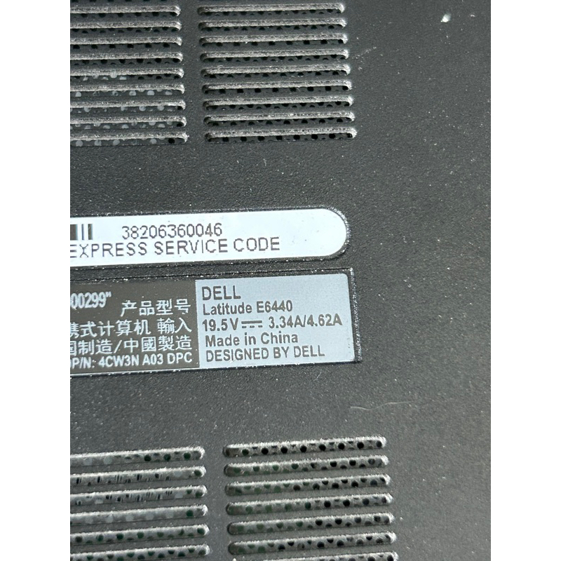 Thanh  che bản lề Laptop Dell E6440 - Bóc máy đẹp