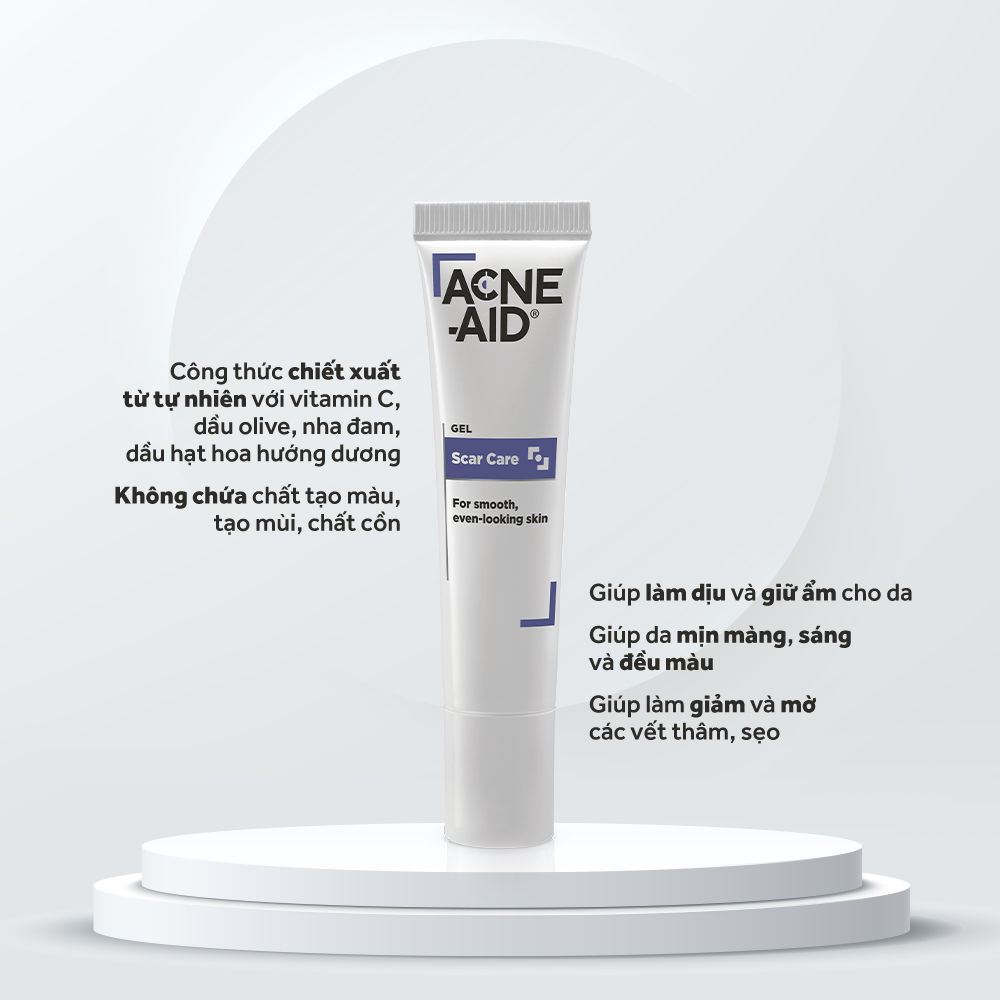 Gel cải thiện sẹo Acne-Aid Gel Scar Care 10g