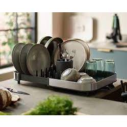 Khay úp bát đĩa Joseph Joseph 851680 Duo Steel Expanding Dishrack