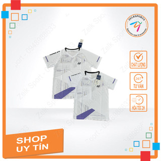 Áo cầu lông yonex 4009 tím