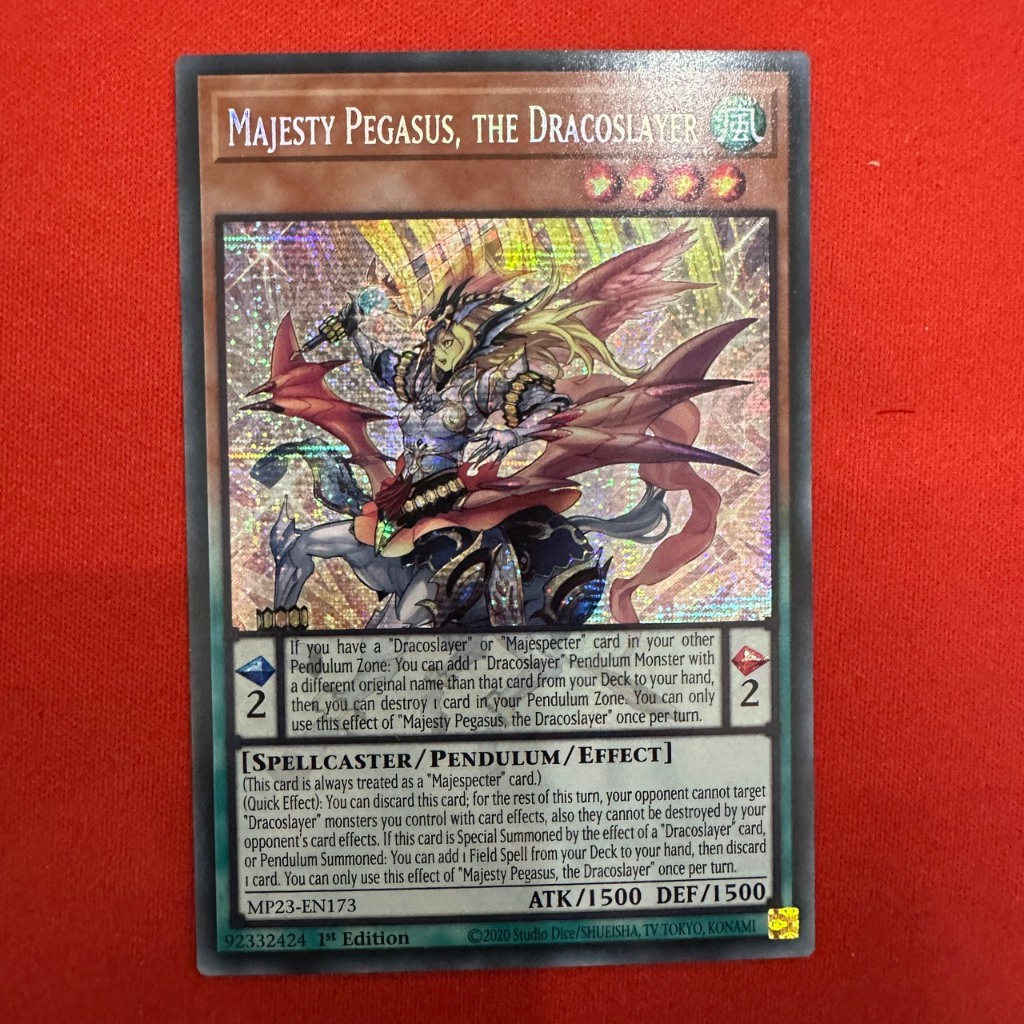 Majesty Pegasus, the Dracoslayer