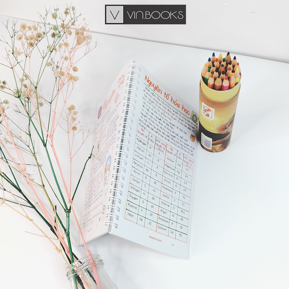 Sổ Tay Takenote Hóa THCS