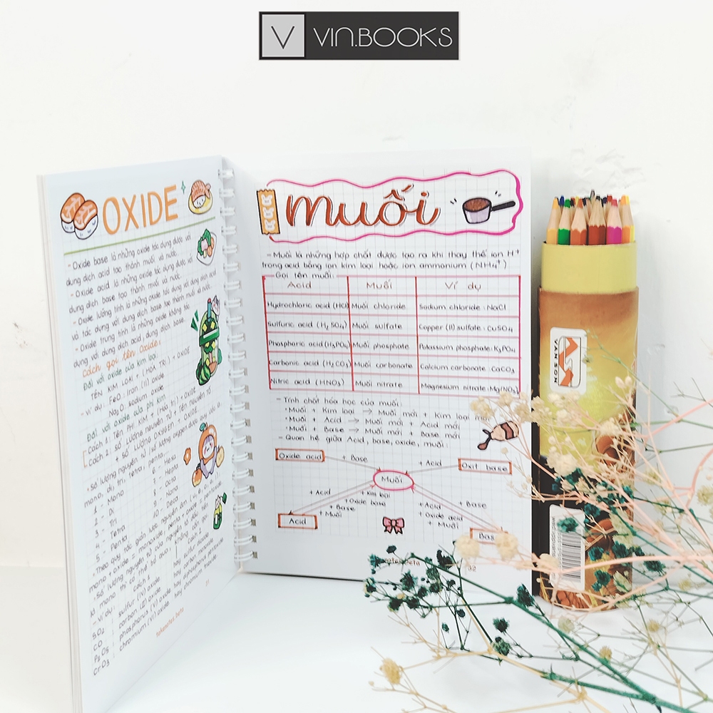 Sổ Tay Takenote Hóa THCS